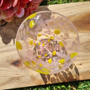 Anna Von Lipa, Big confetti glas, Rosa og gul
